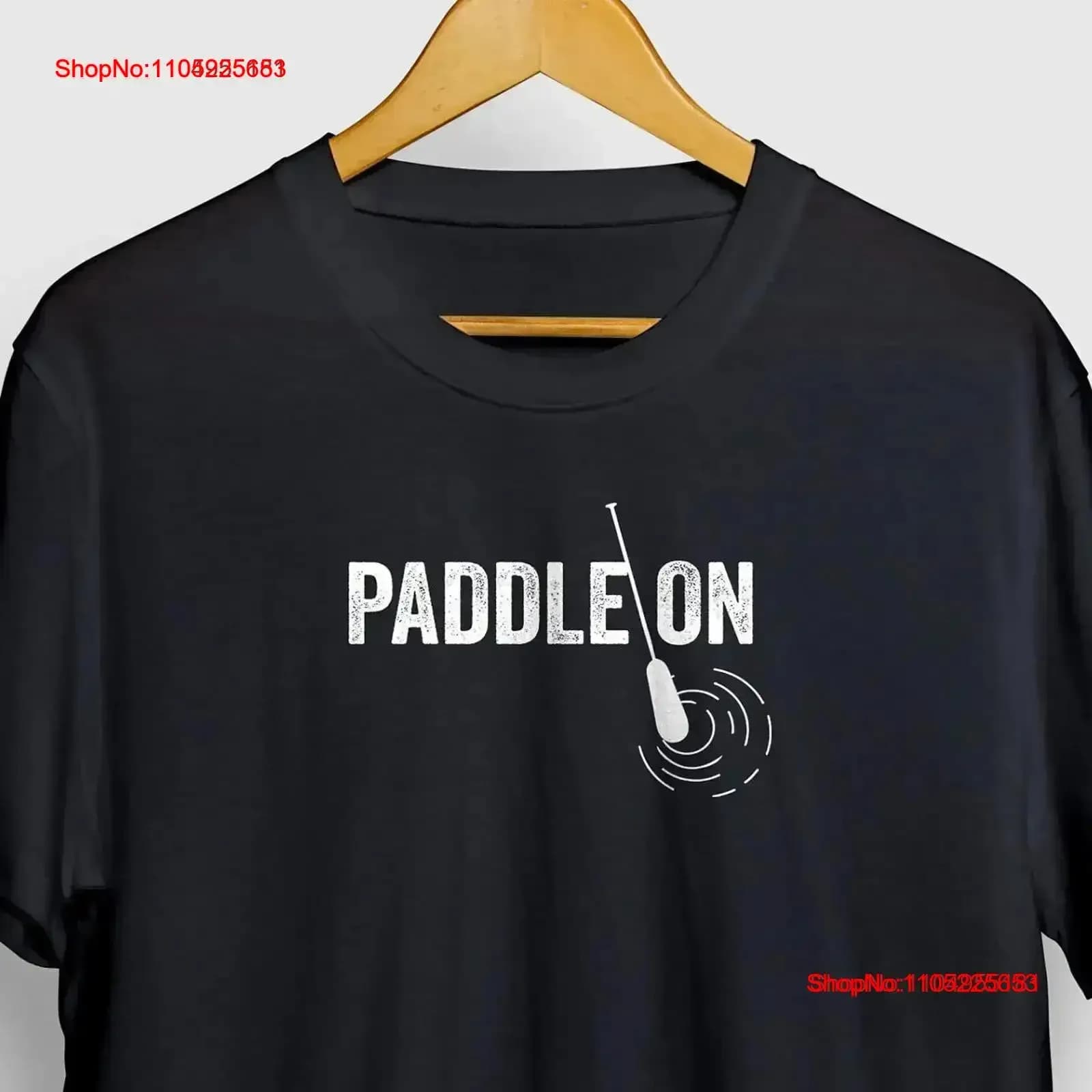Paddle On T-shirt Kayak Kayak Canoa Canoa vintage Lavato streetwear Abiti firmati traspiranti Allungati