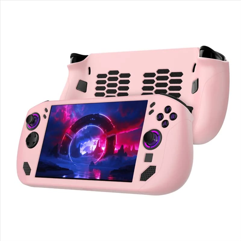 ABSL-Game Console Custodia protettiva antiurto in silicone per Legion Go S Rosa