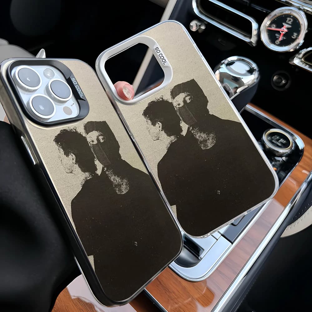 Custodia per telefono Epc T-Twenty One Pilots Custodia per telefono IMD per IPhone 16 15 14 13 12 11 Pro Max Plus Cover color argento