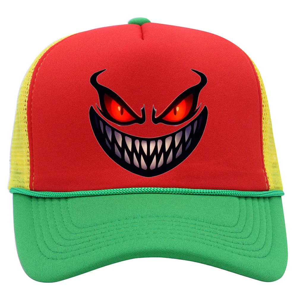Cappellini da Baseball Unisex con Ricamo Occhi Cartoon, Regolabili per Primavera e Autunno, Cappello Casual Protettivo dal Sole
