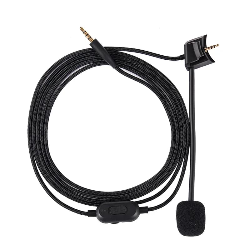 2 m microphone cable for Bose QuietComfort 35 Quiet Comfort 35 II (QC35II) Microphone with volume control
