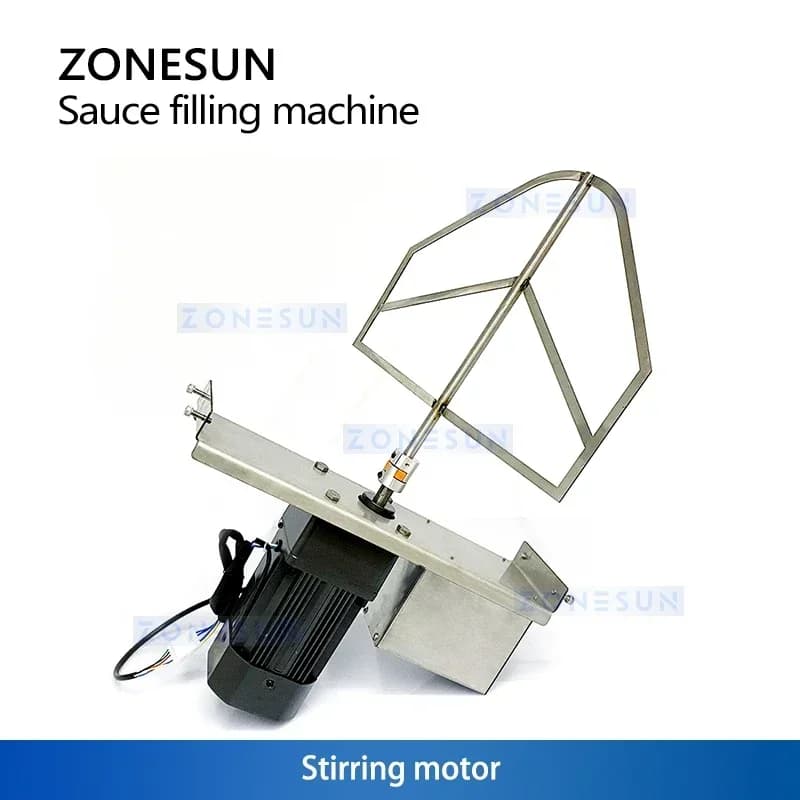 Macchina Riempitrice di Salse Zonesun ZS-SCF1, Riempitrice per Paste Dense, Attrezzatura per Riempimento di Pasta e Burro di Arachidi