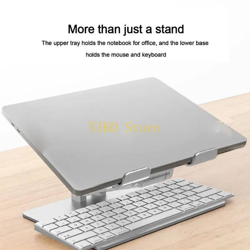 Staffa supporto per raffreddamento con supporto per laptop pieghevole in lega alluminio K32C per tablet da 7-17 pollici