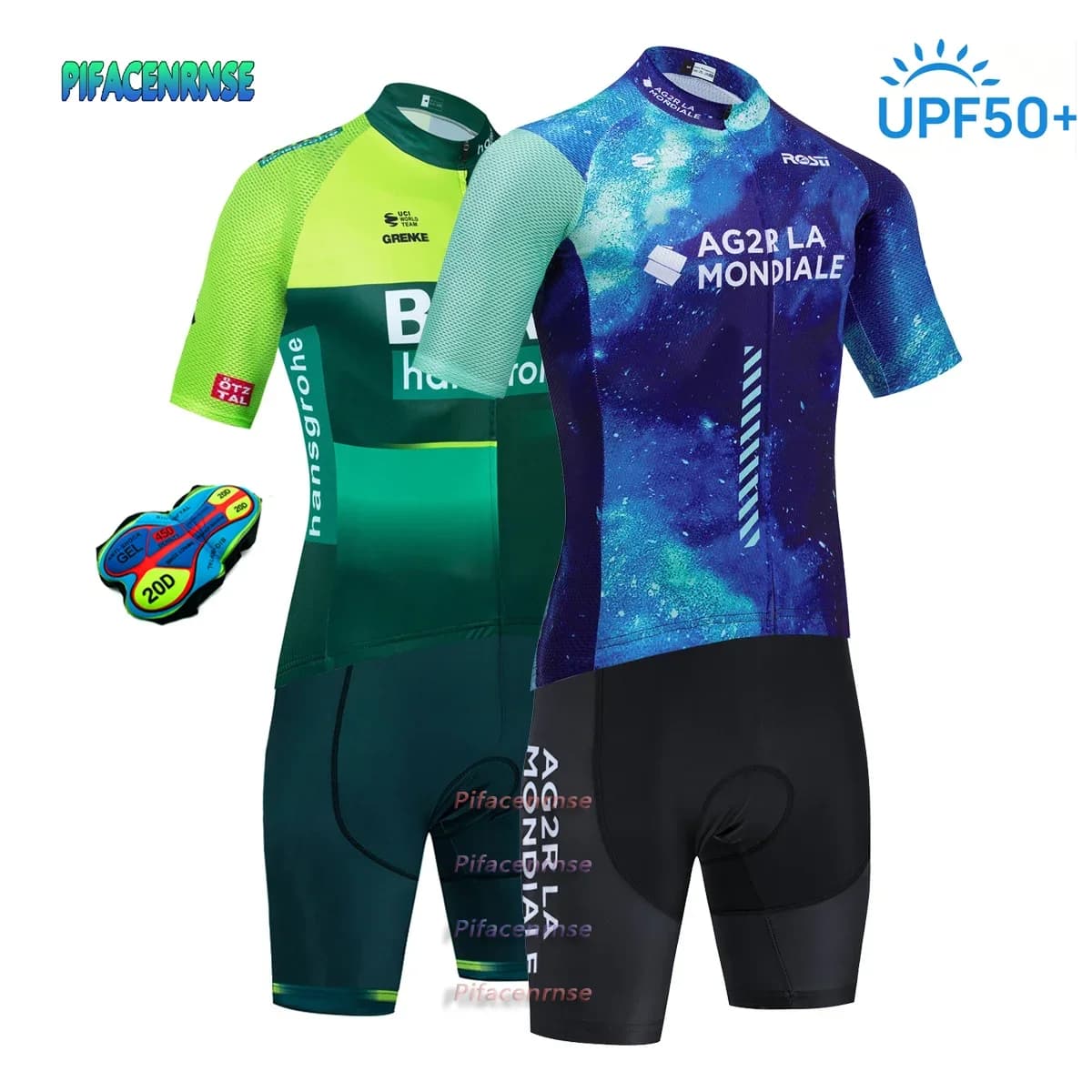 2025 ROSTI Team NEW AG2R Cycling Jersey Men Women FUL Bike Maillot Shorts Set Ropa Ciclismo Summer Bicycle TSHIRT Pants