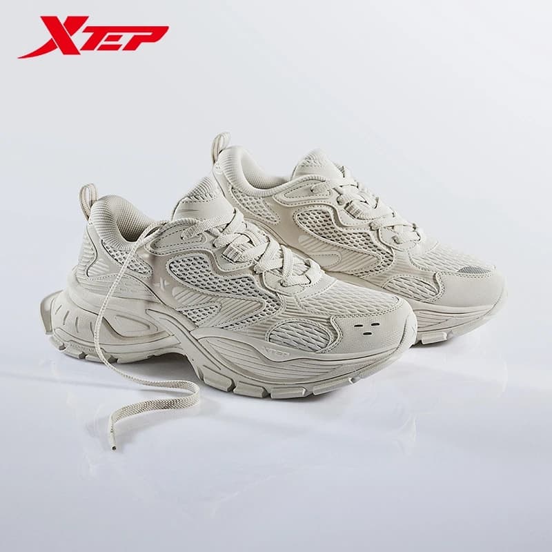 Xtep Scarpe casual basche da donna Scarpe casual comode invernali Sneakers traspiranti 876418320001