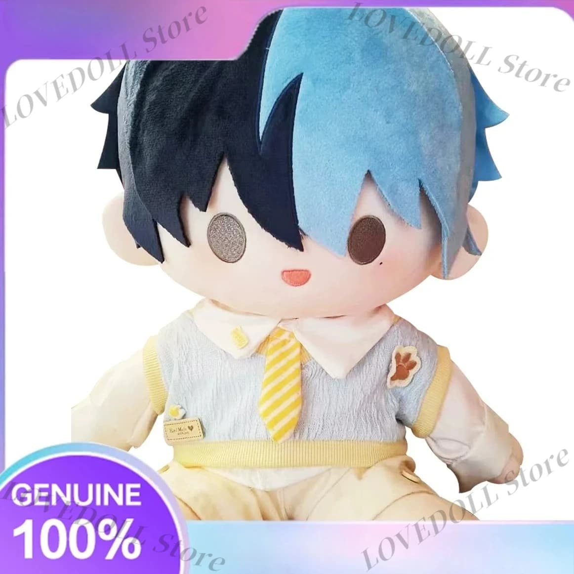 40CM Wonderlands × Showtime SHINONOME ENA MORE MORE JUMP! Peluche Anime in Cotone con Postura Seduta, Giocattoli Imbottiti