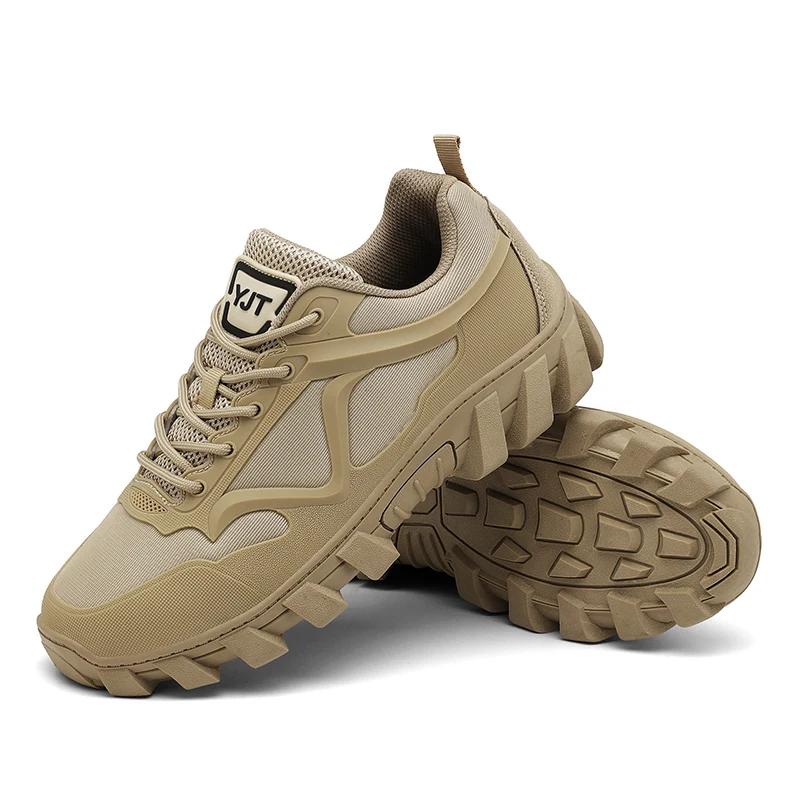 Nuovi stivali tattici da uomo di marca deserto caviglia impermeabile da lavoro all'aperto donna uomo combattimento forza speciale scarpe da trekking militari stivali militari