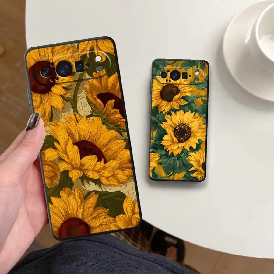 Cover per Telefono Sunflower Sea per Google Pixel 10A 8a 6 7 8 Pro 6a 7a 9a 10 9 Pro XL