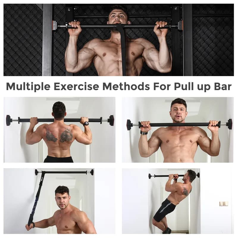 Innstar Bar for Foldable Tractions, Fitness Equipment for Tractions from Frame Door, Adjustable Bar for Home Tractions
