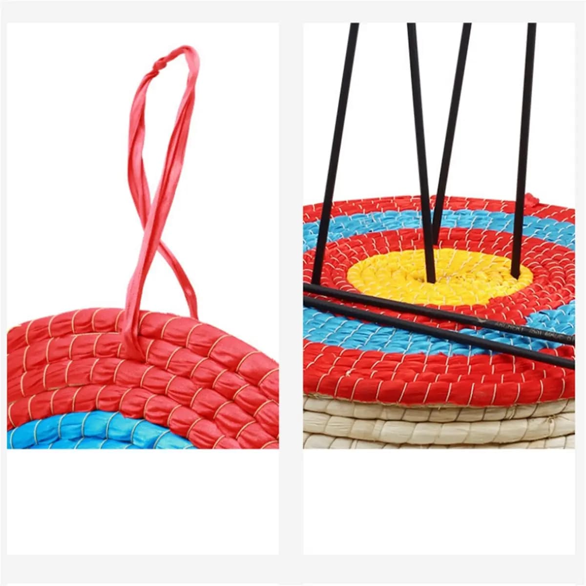 11·11COUPON 30cm Archery Straw Target for Outdoor Sports, Professional Archery Training and Practice