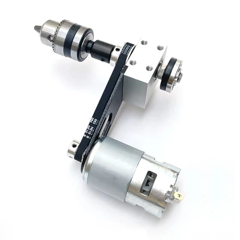 Mini mandrino per sega da tavolo fai da te lavorazione del legno taglio lucidatura mandrino per sega cuscinetto albero del sedile e mandrino con cuscinetto a sfera con motore 895