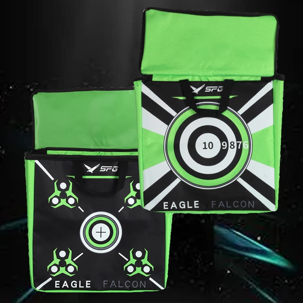 Archery Target Bag Archery Target Cover Bag Water Portable Bow Target Refillable with Carrying Handle for Backyard