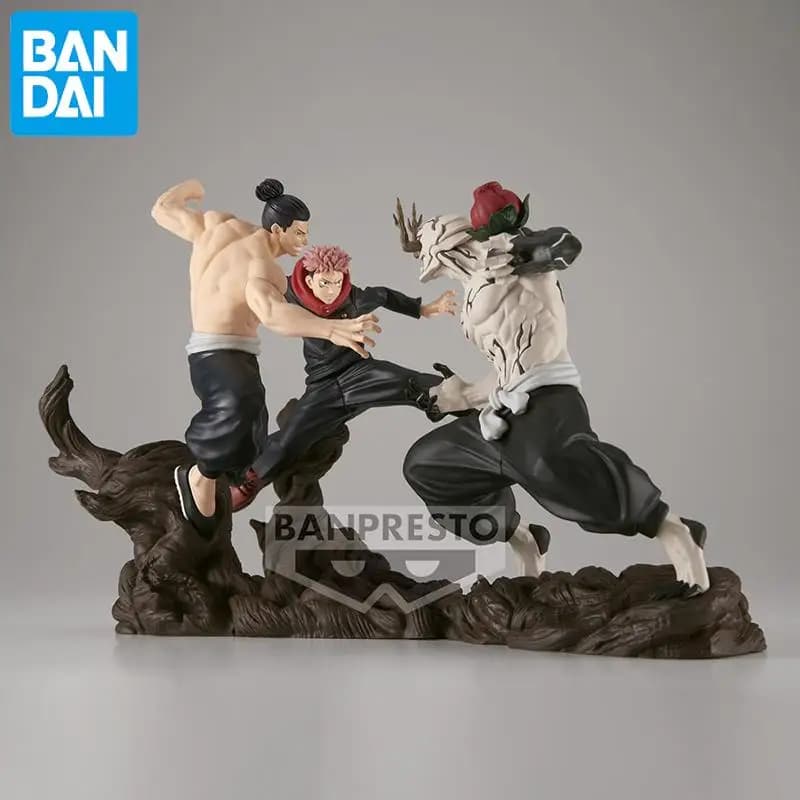 In Magazzino Originale Banpresto Jujutsu Kaisen Itadori Yuji Gojo Satoru Figura Anime Genuino Da Collezione In Scatola Modello Bambole Ornamento