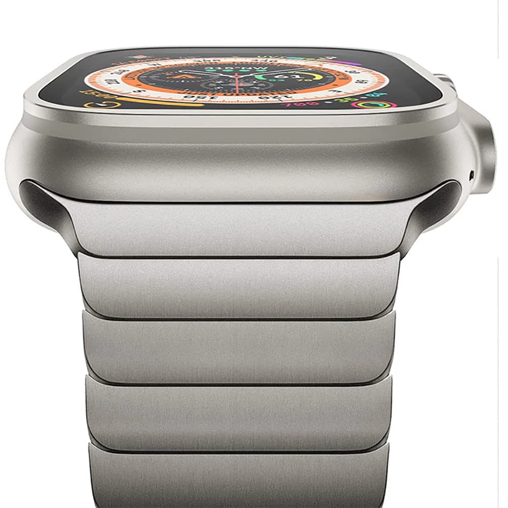 Luxury Stainless Steel Bracelet for Apple Watch Series 9 8 7 45mm 41mm 44 40mm Iwatch Ultra 2 49mm IWatch Metal Strap