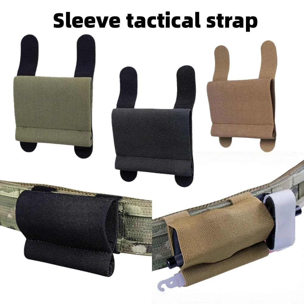 Nuova cintura fissa tattica con manica Tq Velcro portatile adatta per accessori per cinture da combattimento all'aperto