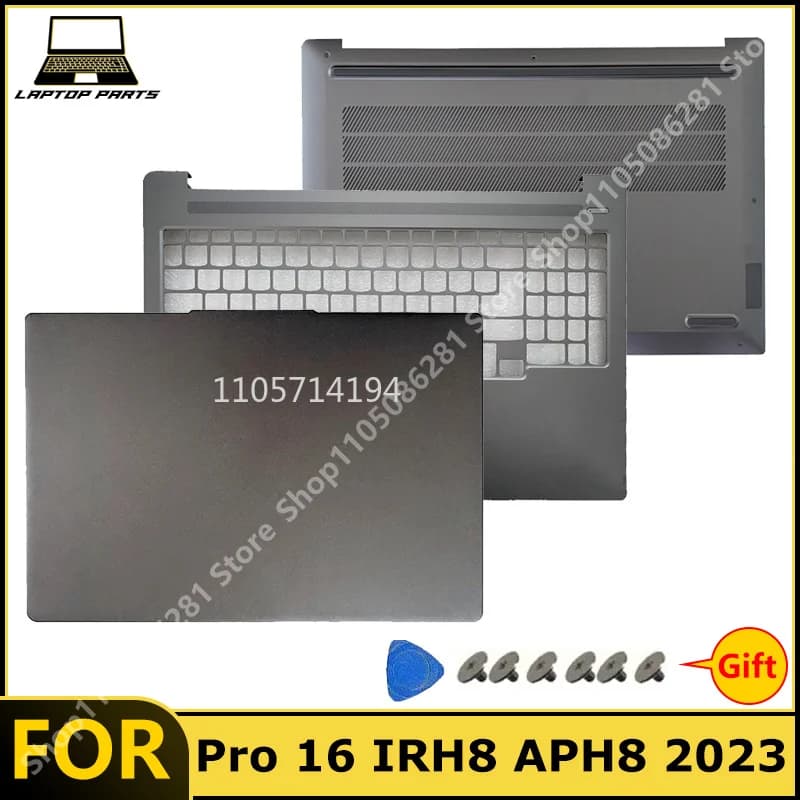 New For Xiaoxin Pro 16 IRH8 APH8 2023 Edition Laptop LCD Back Cover Palmrest Laptop Frames Bottom Laptop Frames Case Top Shell
