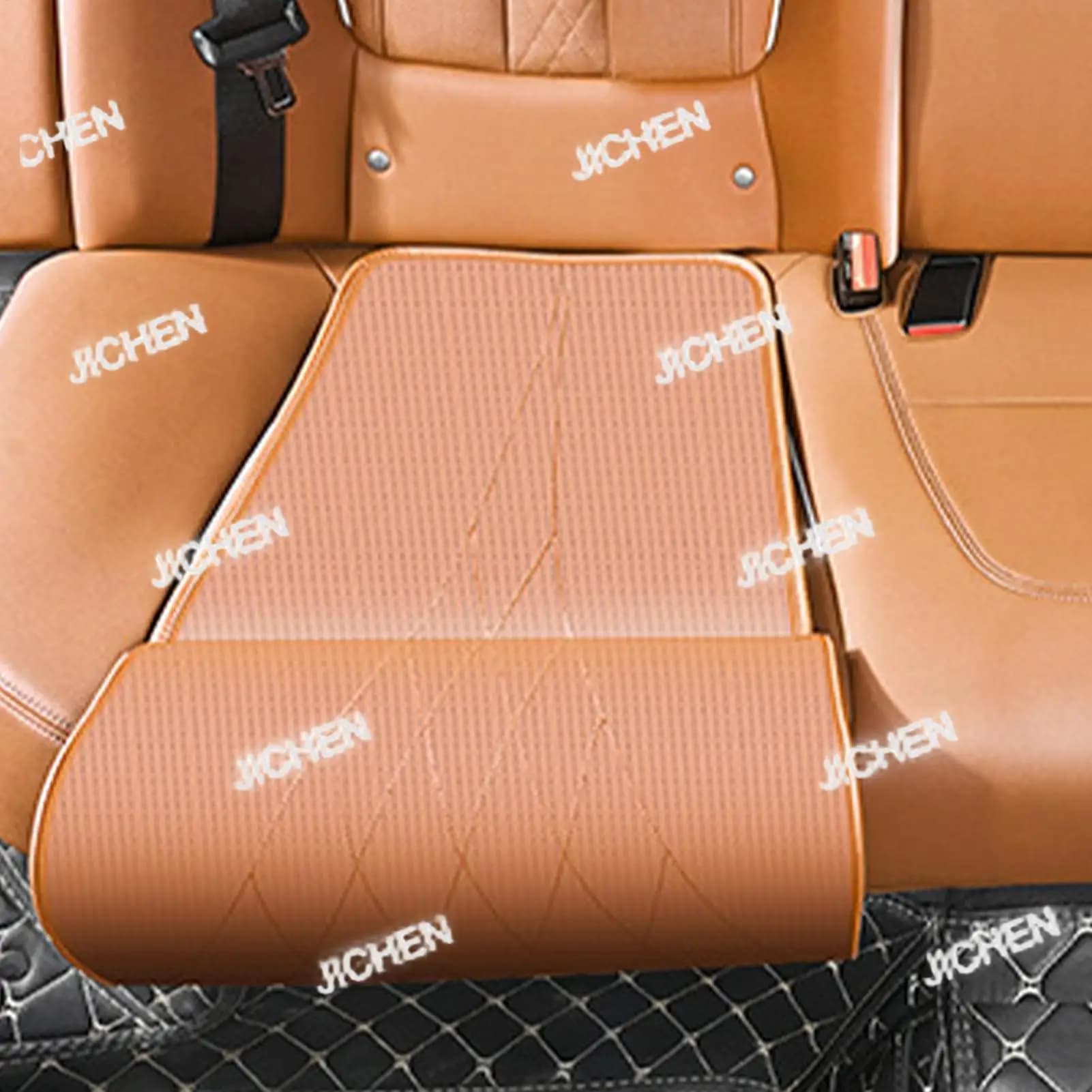 Extension cushion for car seat Extension cushion for chair Support for leg pressure Seat extension cushion for work Trains at home Roadside chair Car