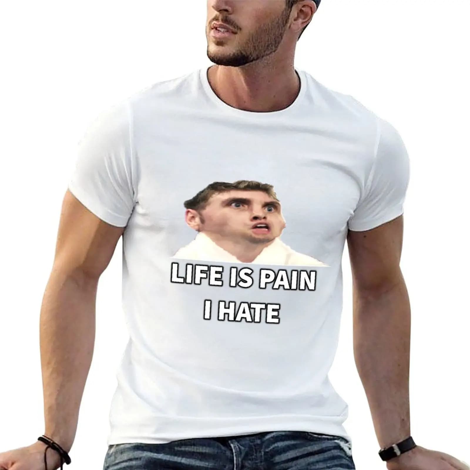 T-shirt Jerma985, t-shirt da uomo slim fit, t-shirt grafiche da uomo, t-shirt da uomo firmate