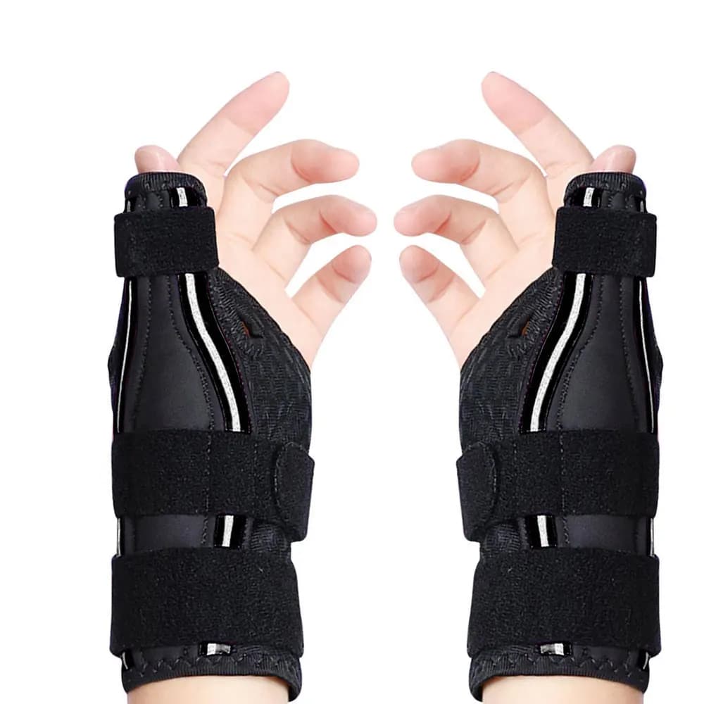 1/2 Pezzi Tutore Ergonomico per Pollice e Polso, Supporto per Tenosinovite di De Quervain, CMC