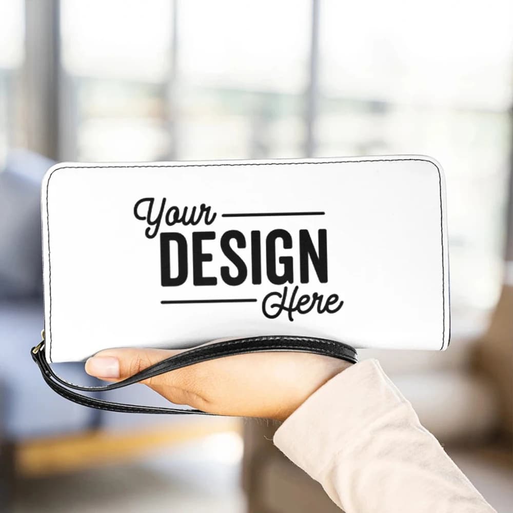 Women's Personalized Pochette, Gift for Dogs, Bag with Personalized Powder Strap with Name and Photo Fai-da-te, Commemorative Wallets for Domestic Animals