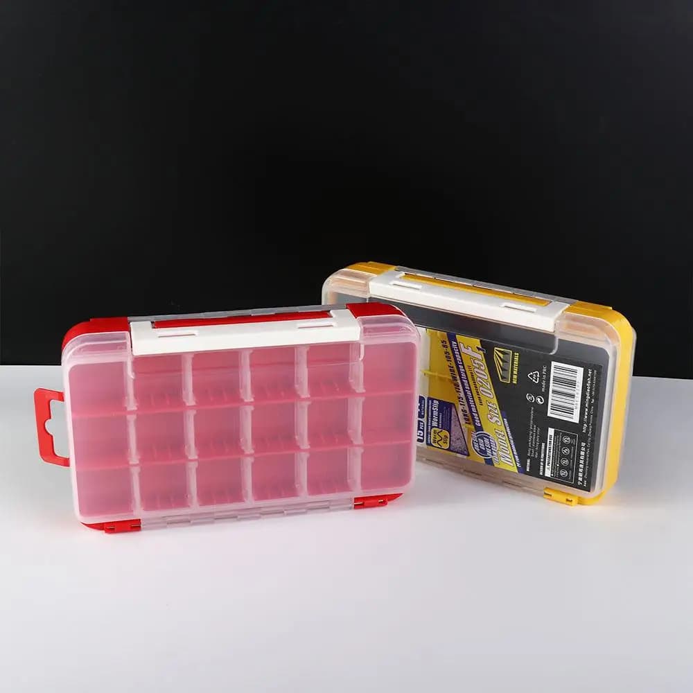 Organizer Multifunctional Fishing Tackle Sponge Accessory Box Lures Storage Case Fishing Lure Jig Head Box Bait Storage Box