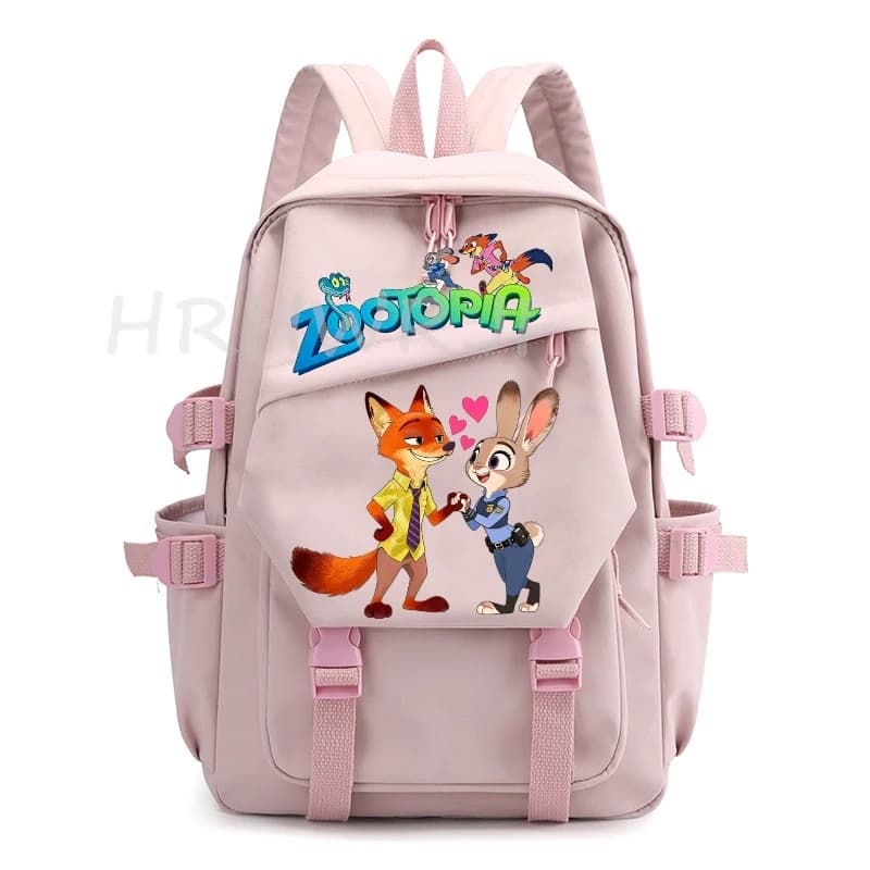 Judy Nick Zootopia 2 Backpacks Children School Bags Teens Boys Girls Backpack Capacity Students Casual Outdoor Travel Mochilas