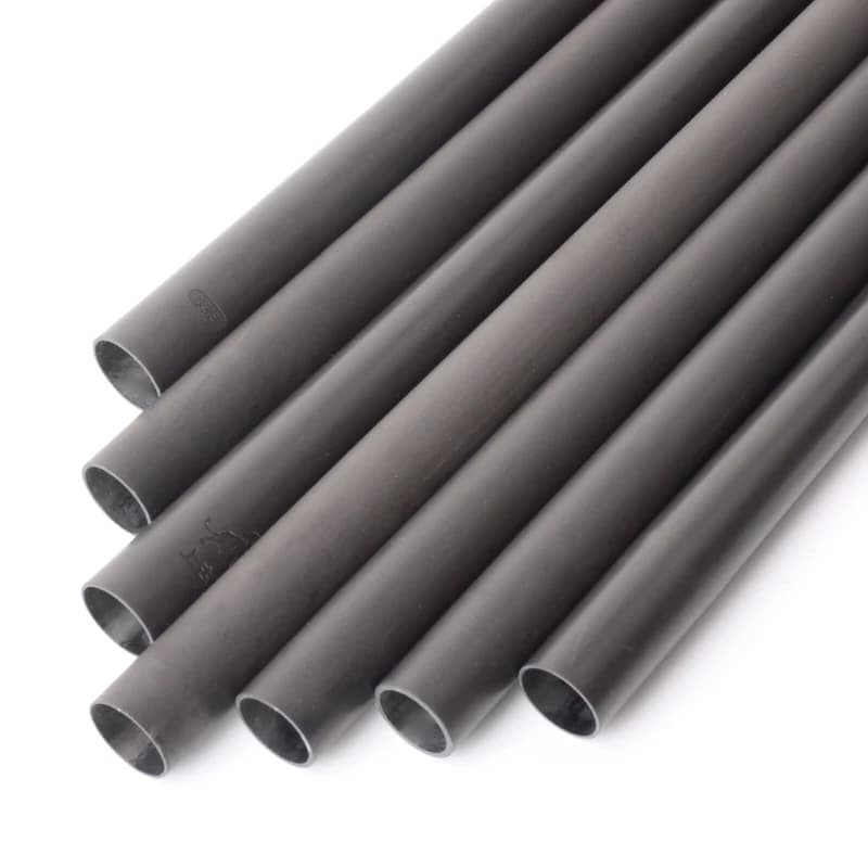 Tubo per stecche da biliardo in fibra di carbonio da 12,2 mm, grezzi per stecche protettate con riempimento in schiuma, ferrule e