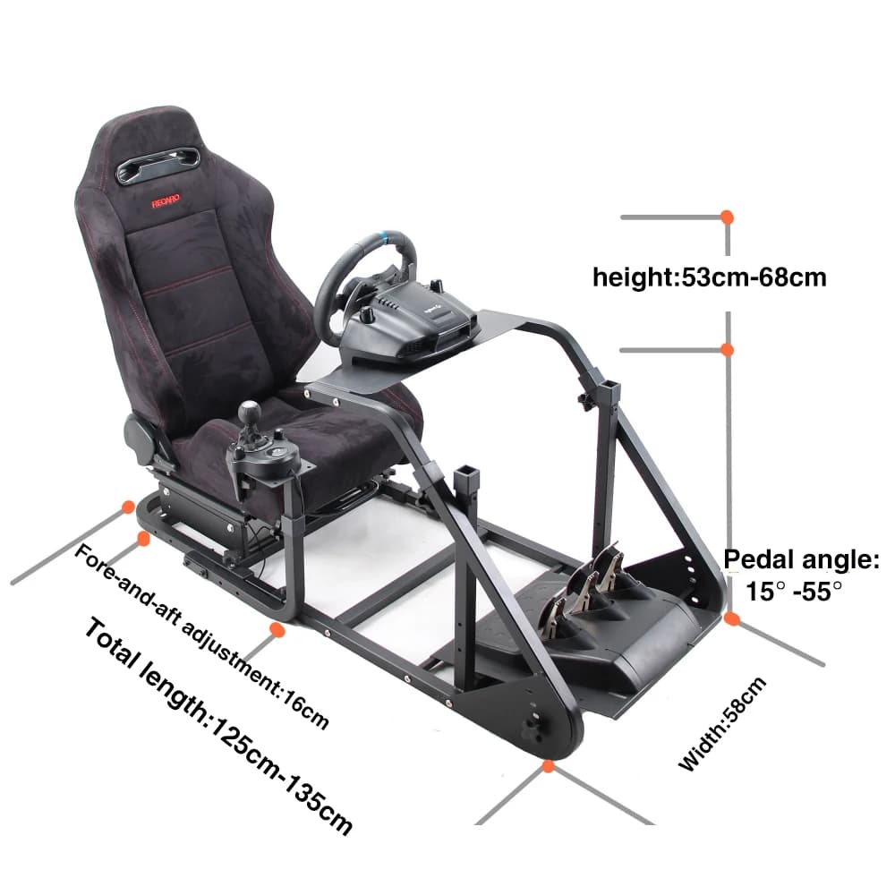 Waimar Sedia simulatore di guida in stile popolare Ps 4 Sedile da corsa Cockpit da gioco