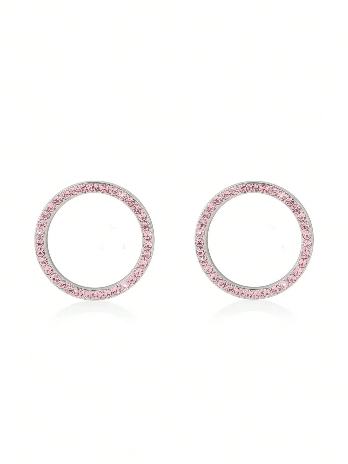 Anello Decorativo per Pulsante di Avviamento, Copertura Protettiva per Interruttore, Adesivo Decorativo per Interni Auto con Cristalli e Strass