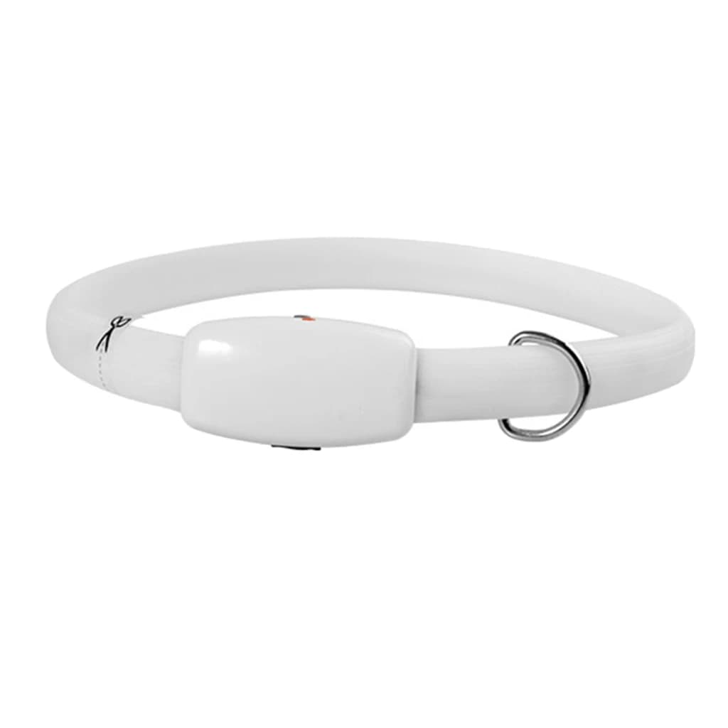 Collari LED Ricaricabili USB, Luminosi al Buio, Resistenti all'Acqua e Tagliabili per Cani di Piccola, Media e Grande Taglia
