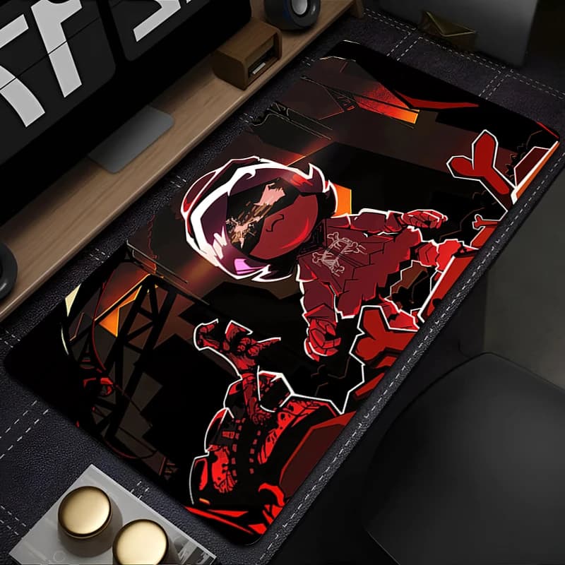 Large Mouse Pad M-murder Uzi N V J Drones Gaming Accessories Gamer Extended Desk Mat Notbook Keyboard Pad Popular Anime Mousepad