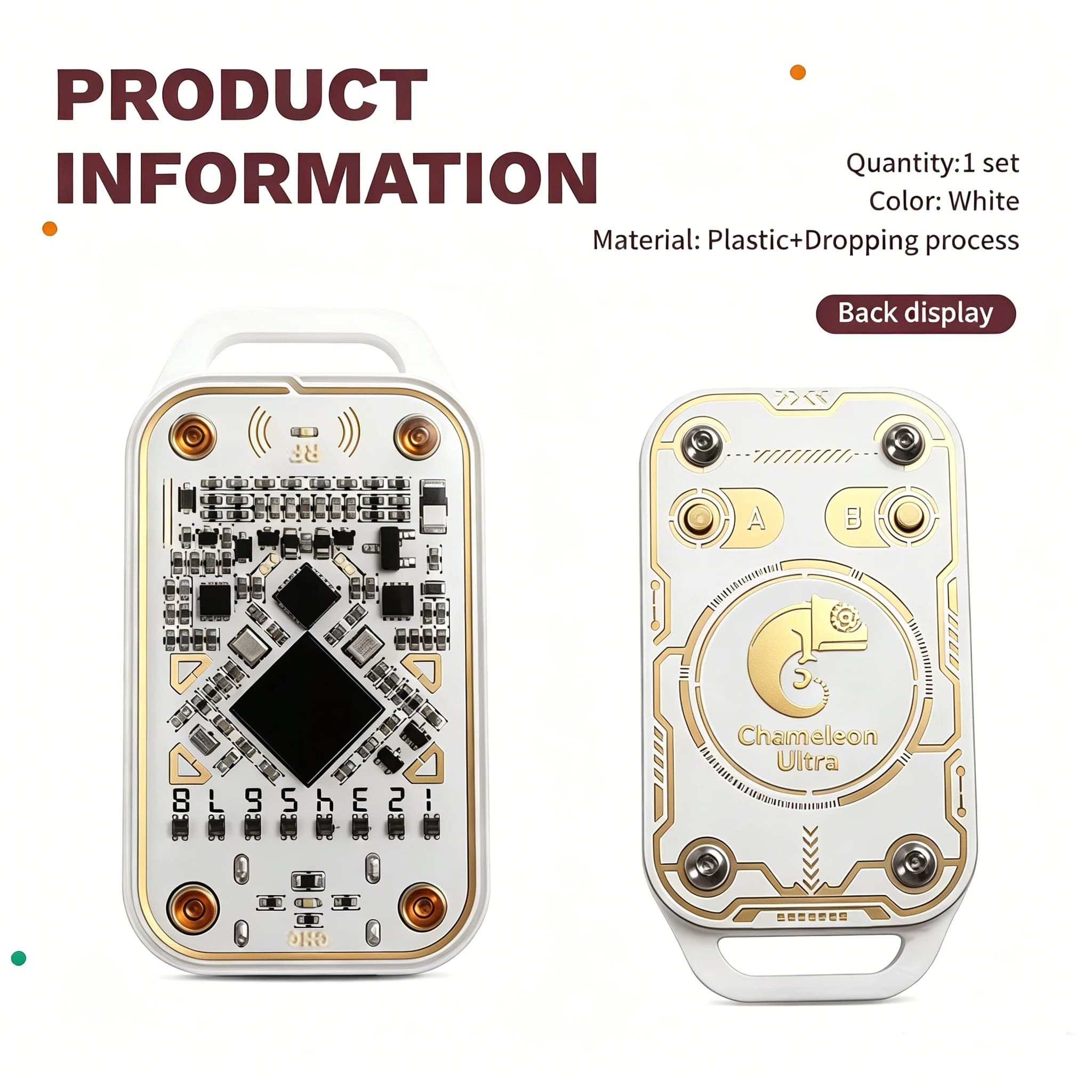 New Chameleon Ultra V3.0 RFID NFC Card Copier 125KHz 13.56MHz Reader Writer Duplicator With Keychains