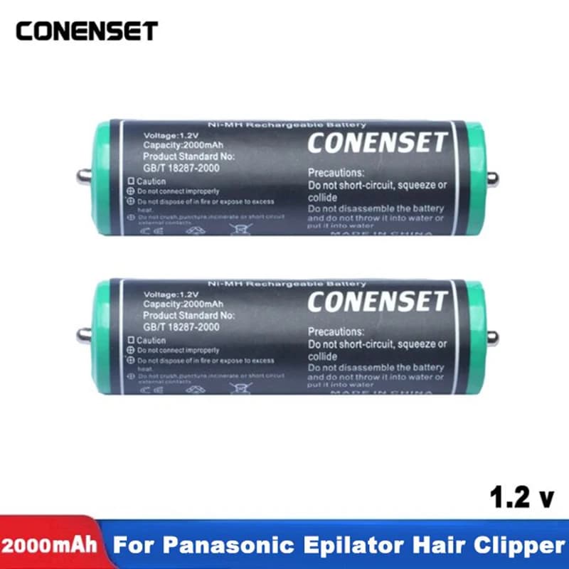 1.2V Replacement Battery For Mijia 5603 M1011Y M1011K 20MB Shaver For Panasonic Electric Toothbrush EW1031 EW1032