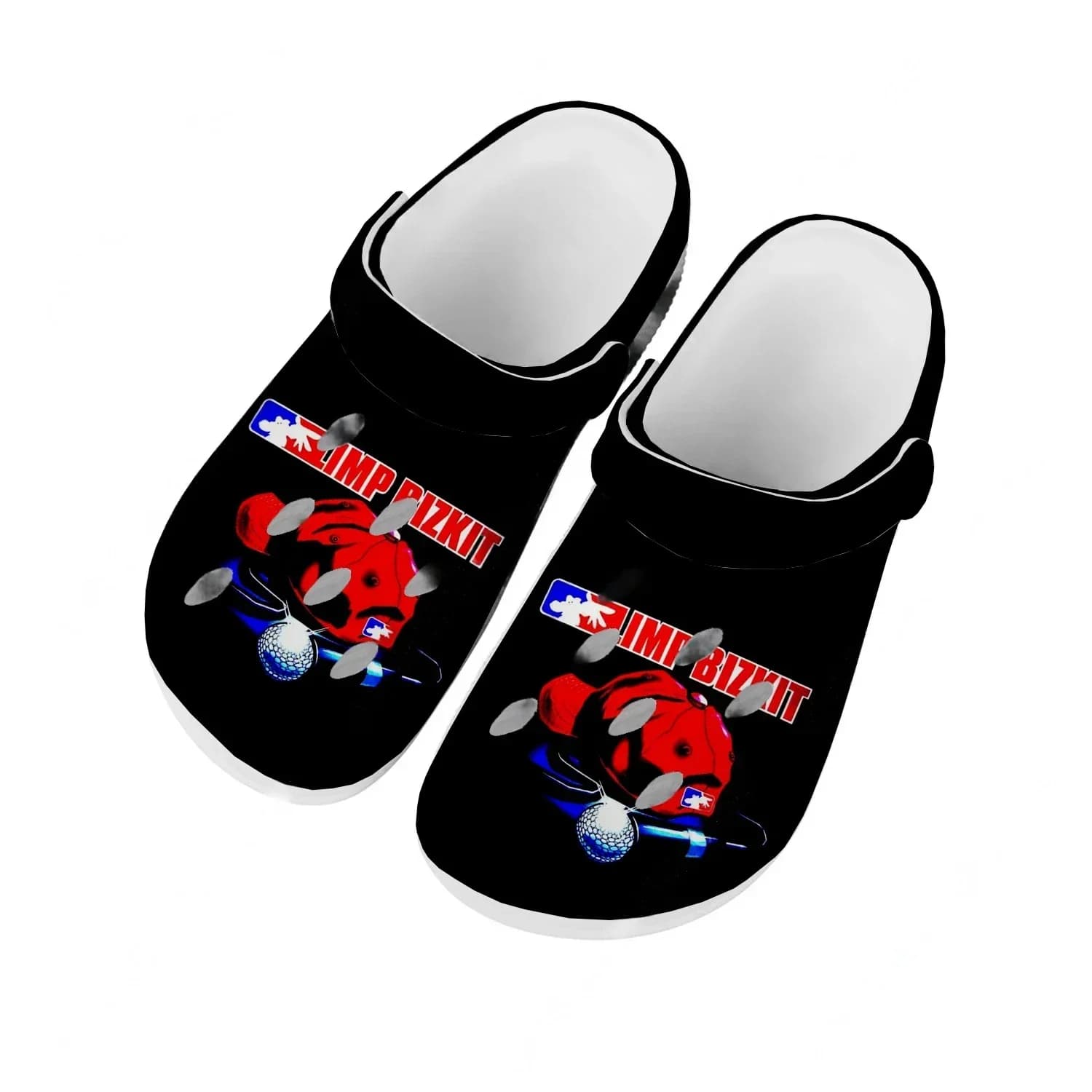 Scarpe da Acqua Limp Bizkit per Uomo e Donna, Antiscivolo, alla Moda, per Casa e Giardino, Zoccoli Personalizzabili, Sandali da Spiaggia Traspiranti con Fori