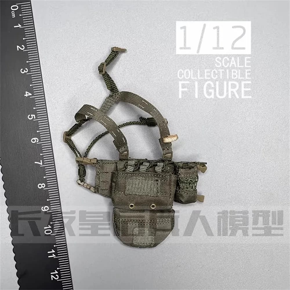 HASUKI 1/12 SA03 Soldier Chest Hang Vertical Belt Model Fit 6'' Action Figure Body DIY Accessories In Stock
