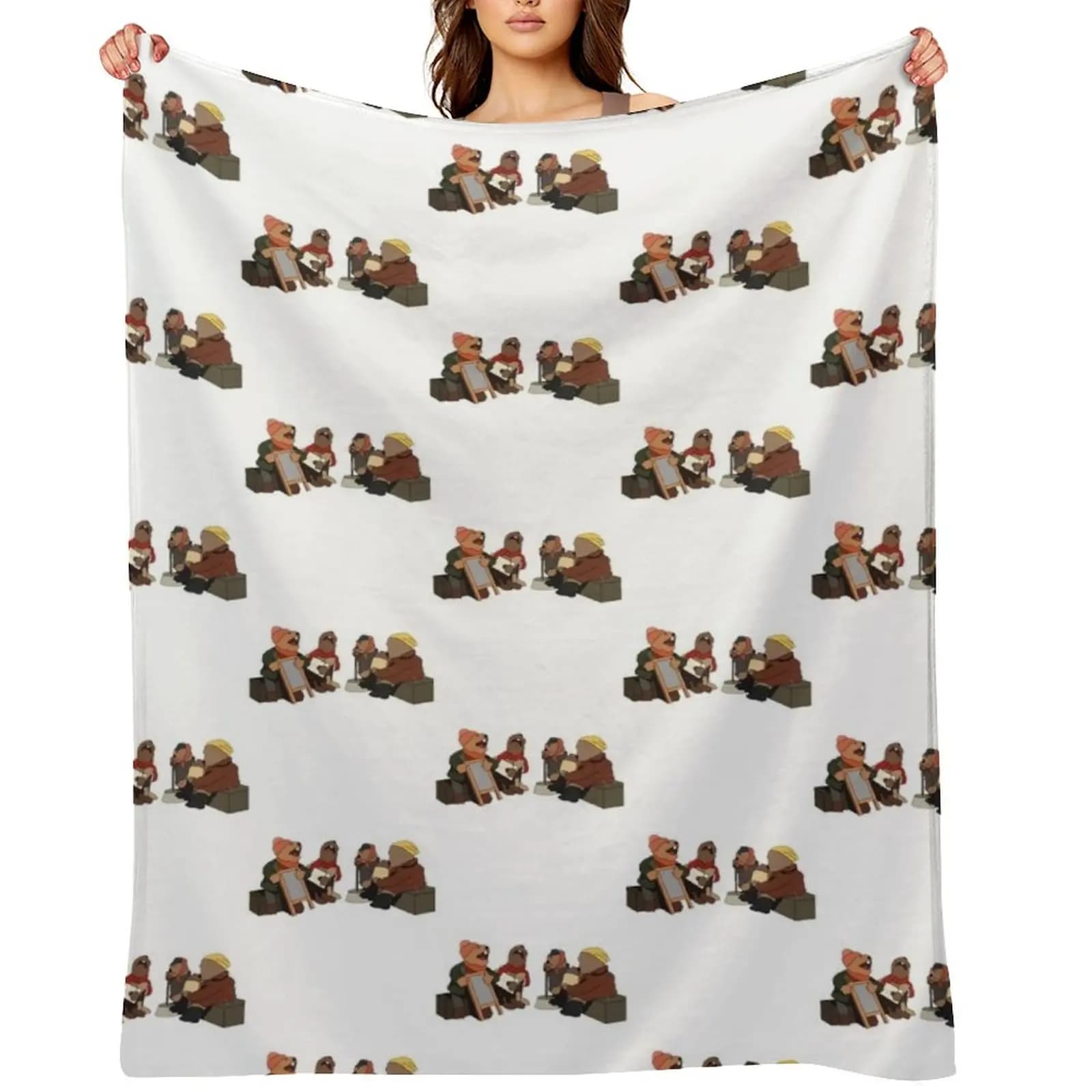Decorative Cover Emmet Otters Jug Band for Sofa, Sottile Shade for Sofa