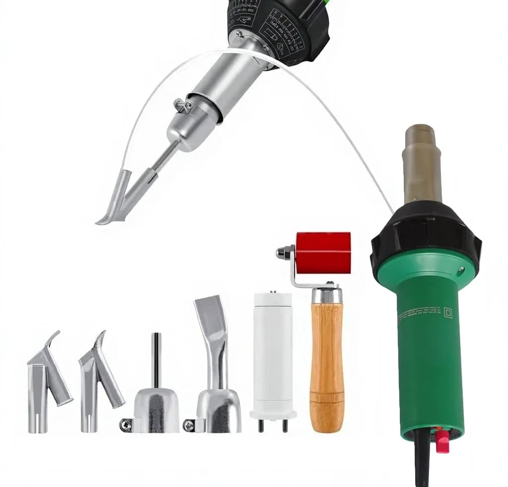Customization 1600W 220V/110V Floor Handheld Hot Air Welder Heating Gun TPO PVC Vinyl Roofing Welding Kit Adjustable Temperature
