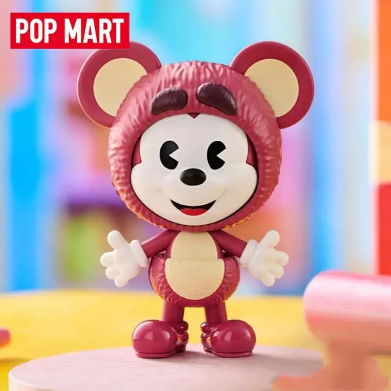 POP MART Disney Mickey REMIXED Mickey incontra la serie PIXAR Scatola cieca Scatola misteriosa Giocattoli Kawaii Ornamento Figurine Decorazioni per la casa Desktop