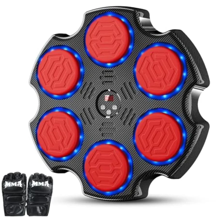 Smart boxing training machine with home gym gloves, office, wall mounting, adult boxing training equipment, interactive Ta