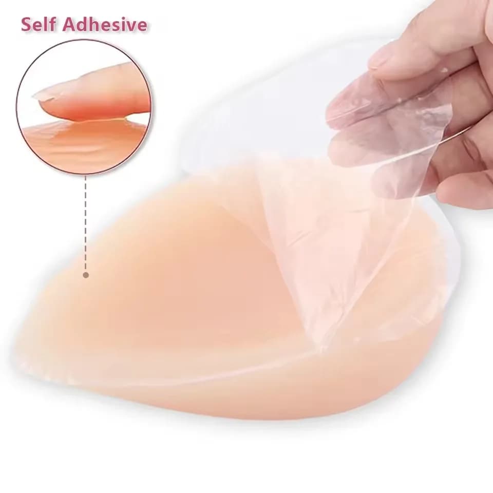 1 paio = 2 pezzi adesivi in silicone realistico forme di seno falso meme crossdresser trans tette finte tette per drag queen