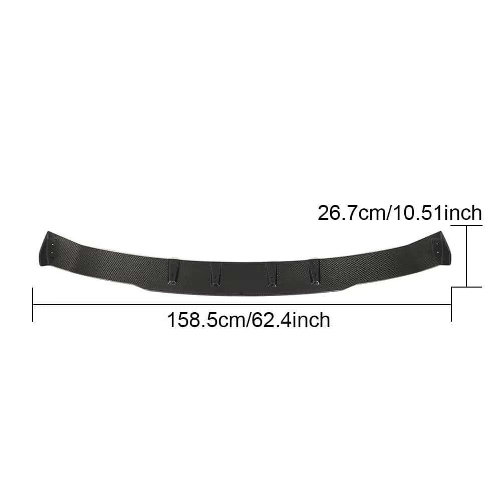 Product Customization GLC Class Carbon Fiber Rear Car Lip Diffuser forMercedesBenz C253 GLC43 AMG 4-Door 2020-2021