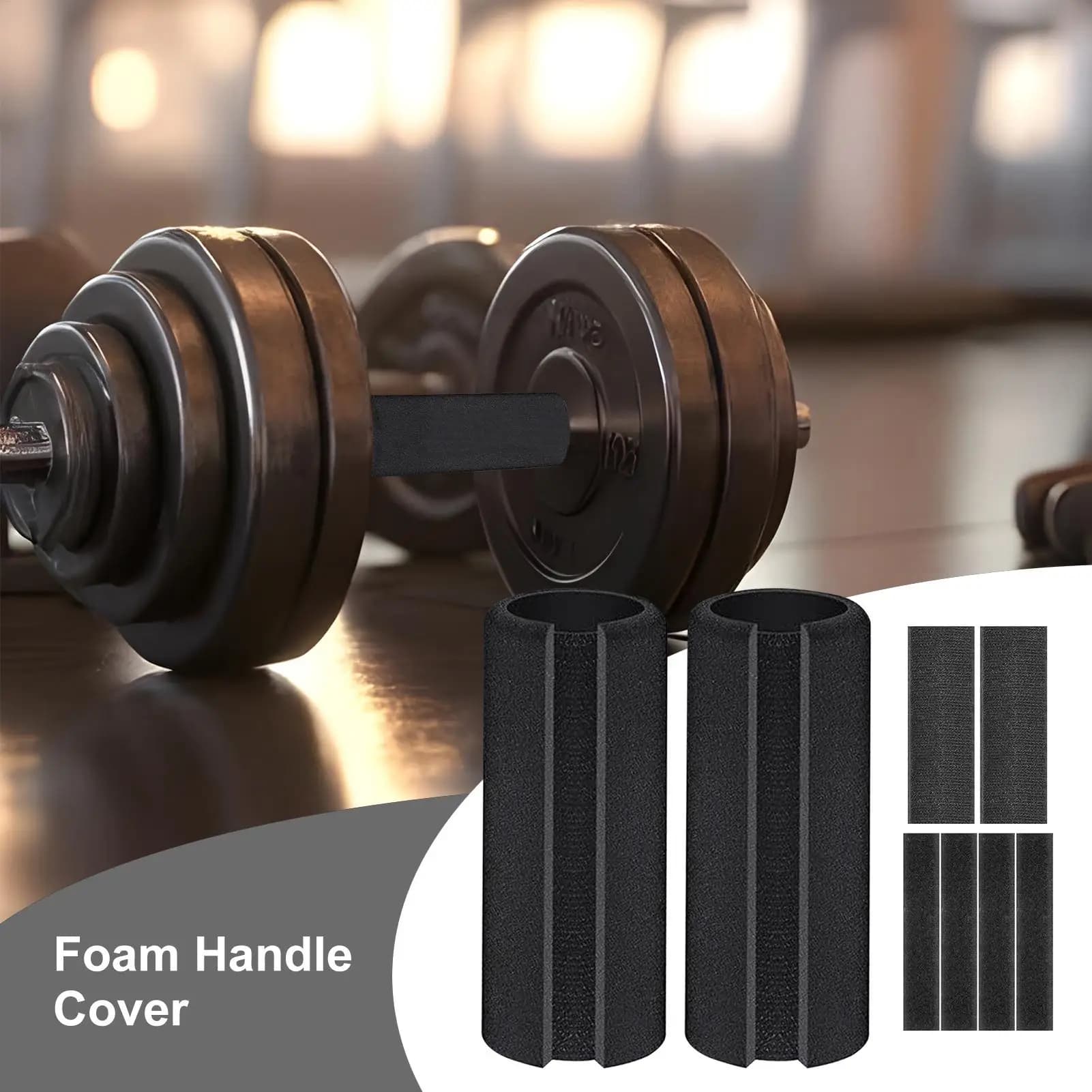 Manopole per manubrio in schiuma Maniglia per impugnatura per impugnatura Cuscini Pinze Manubrio Wrap Buffer Copertura ergonomica 2 pezzi Confortevole sostituzione