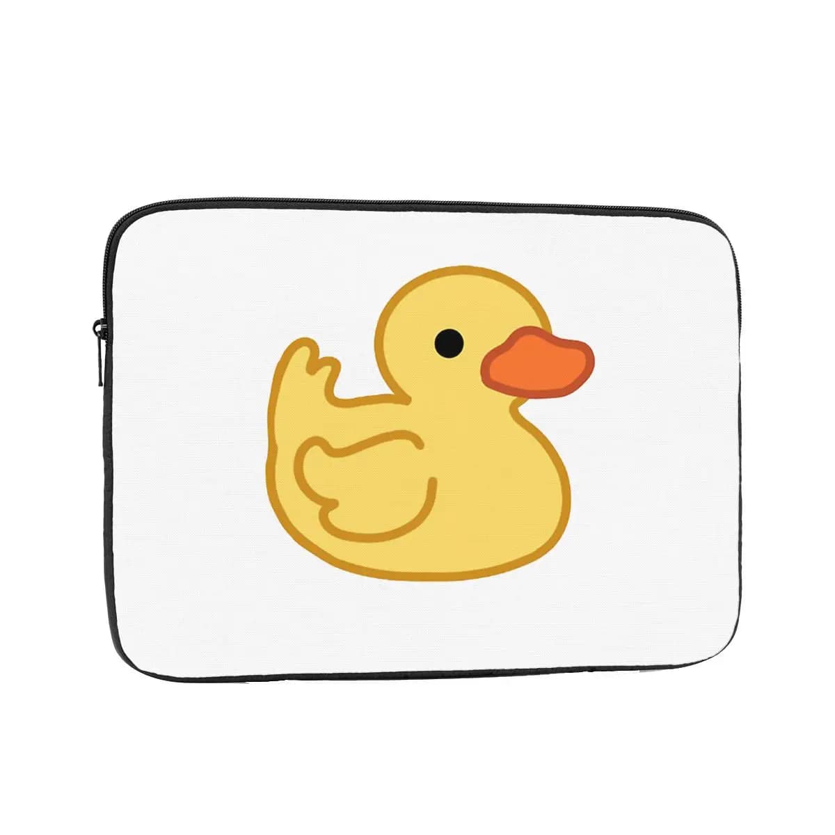 Custodia protettiva per laptop con anatra in gomma carina Borsa per notebook da 10 12 13 15 17 pollici Custodia antiurto per tablet