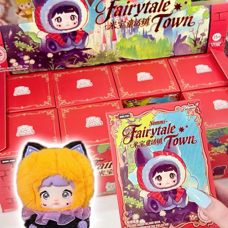 Nommi Baby Mibao Fairytale Town Series Blind Box Carino Nommi Anime Doll Borsa a sorpresa Scatola misteriosa Principessa Peluche Ciondolo Giocattoli Regalo