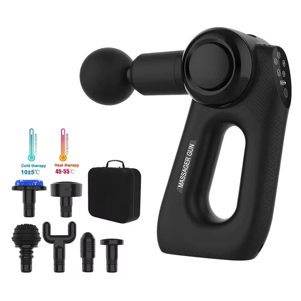 Mini Pistola Massaggiante Professionale Smart Ricaricabile Portatile per Fascia Muscolare e Corpo con Applicazione di Calore - Direttamente dalla Fabbrica
