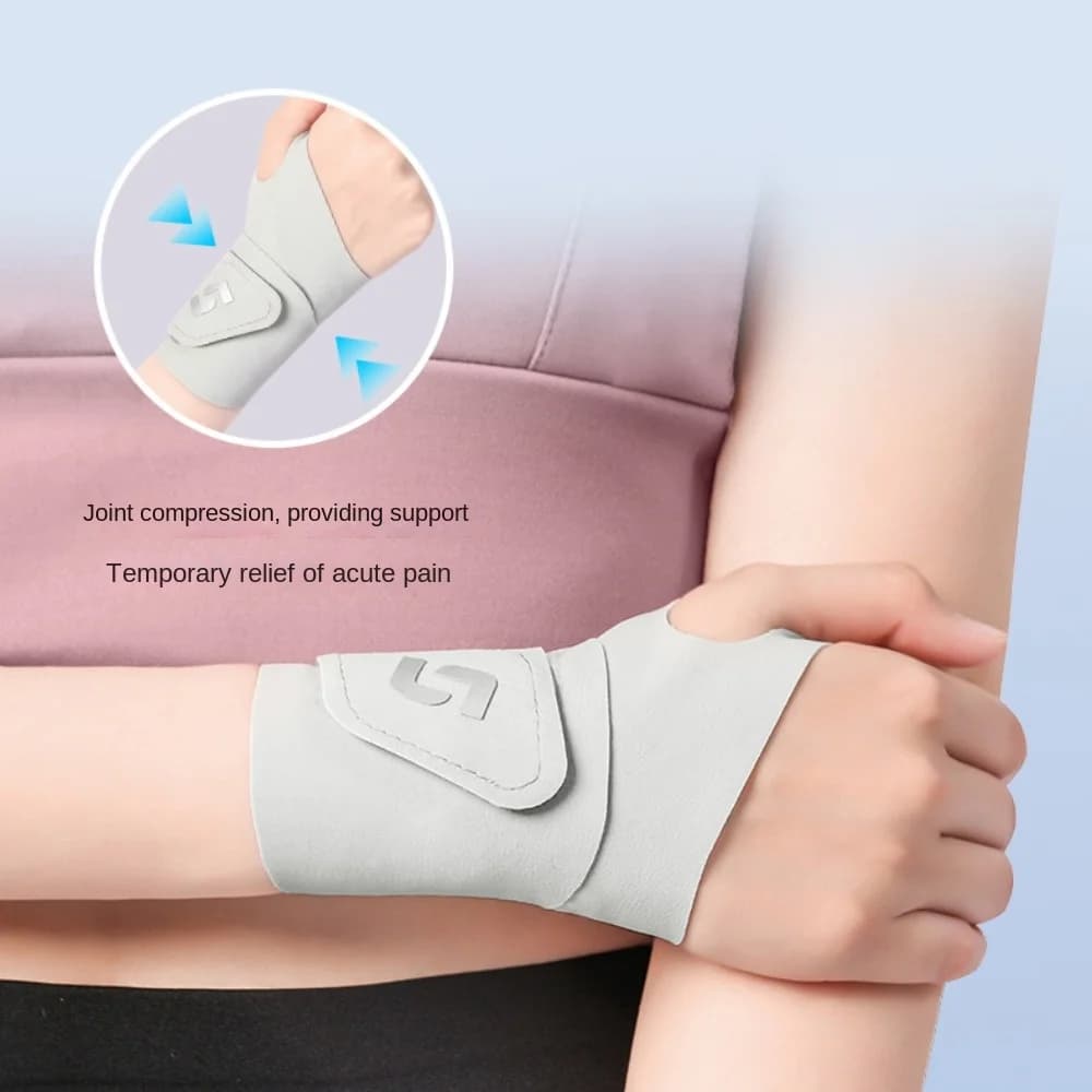 Supporto per Polso Elastico Leggero, Comodo Supporto per Pollice ed Elastico, Fascia Protettiva Morbida e Portatile per Fitness