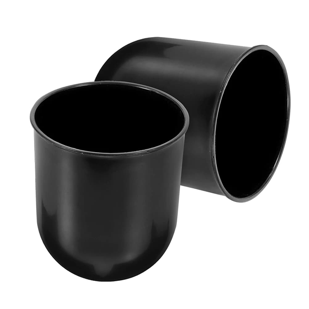 2 pezzi scopa per WC base tazza spazzole per bagno supporto in plastica contenitore per pulizia