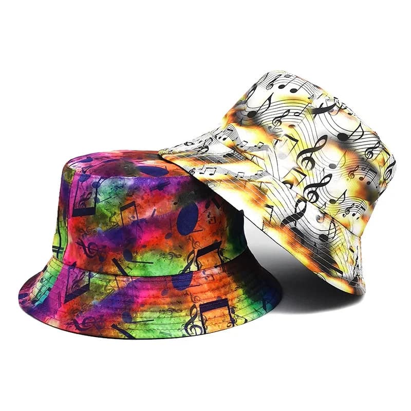 Cappello da pescatore in poliestere con stampa di cartoni animati Four Seasons, cappello da sole per viaggi all'aperto, per uomo e donna 265