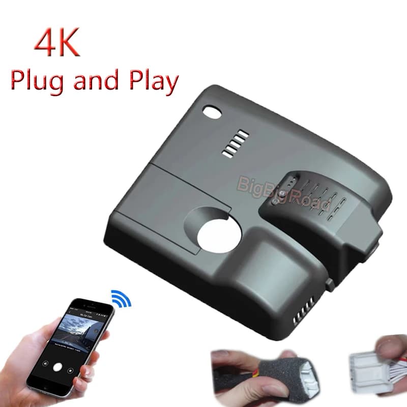 Per Cadillac CT4 CT5 2019 2020 2021 2022 4K Plug And Play Auto Wifi DVR Videoregistratore Dash Camera Scatola Nera di Visione Notturna