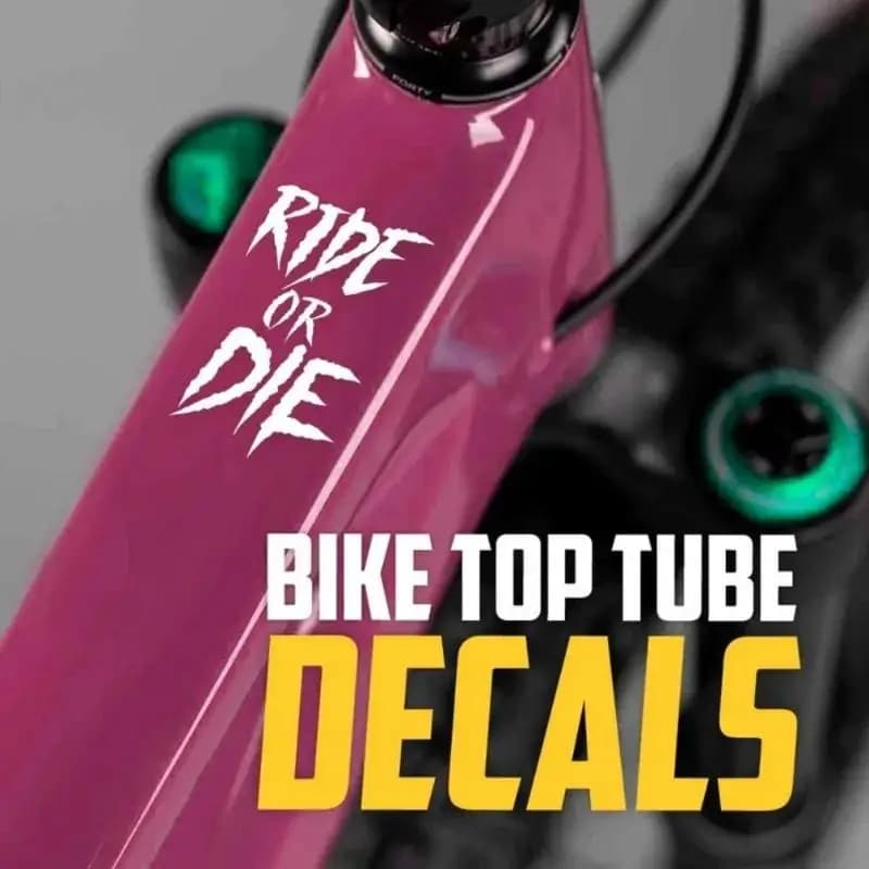 Set di 4 Adesivi Riflettenti Laser per Bicicletta, Decalcomanie in Vinile per Telaio, Casco, Forcella, Tubo Superiore, Auto, Moto, Mountain Bike